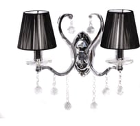 Настенный светильник бра Lumina Deco Bellisica LDW 8033-2 BK