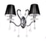 Настенный светильник бра Lumina Deco Bellisica LDW 8033-2 BK 2