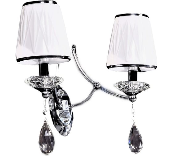 Настенный светильник бра Lumina Deco Dominni LDW 9268-2 CHR