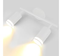 Светильник потолочный (спот) на круглом основании General Lighting Systems двойной с боковым рассеивателем серия \\Башня\\ 1 661833