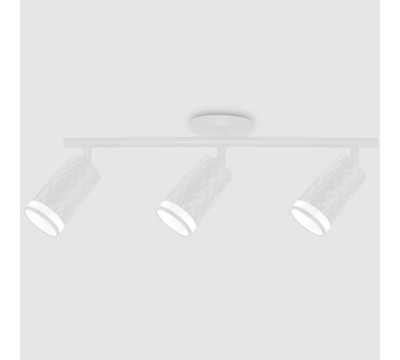Светильник потолочный (спот) на круглом основании General Lighting Systems тройной с боковым рассеивателем серия \\Кирпич\\ 661869