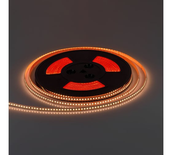 Светодиодная лента MAKSILED 25м, 48В, 9,6 Вт/м, 150SMD(2835)/м, 3000K, ML-R150-2835-SA-WW-S-48V