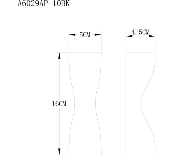 Светильник настенный ARTE LAMP A6029AP-10BK