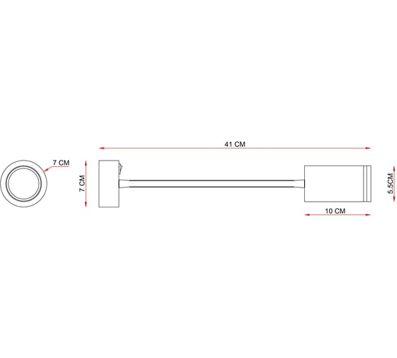 Светильник настенный ARTE LAMP A2266AP-1WH