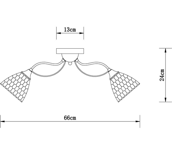 Светильник потолочный ARTE LAMP A4366PL-5BK