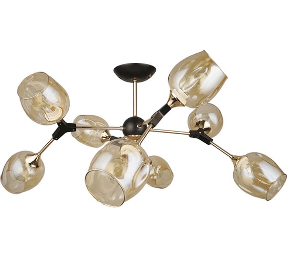 Светильник потолочный ARTE LAMP A4211PL-8BK 1