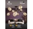 Светильник потолочный ARTE LAMP A4211PL-8BK 3