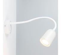 Светильник (бра, спот) General Lighting Systems с гибким основанием настенный, с выключателем на корпусе, серия Чтец 80* 661930
