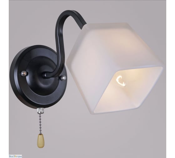 Бра Reluce 06194-0.2-01 BK+CH 1