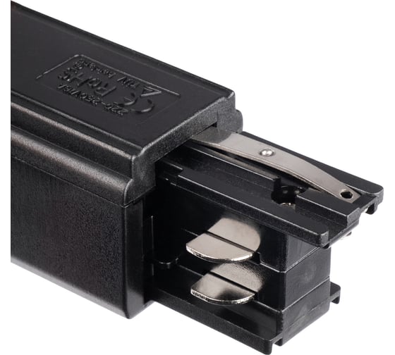 Сетевой коннектор Jazzway левый к шинопроводу трехфазному 3P PTR EC-BL Left черный 5062856