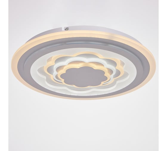 Светильник BayerLux с ПДУ 60620/1 LED 160Вт белый 50х50х5,5 см 4901281