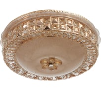 Светильник BayerLux с ПДУ 670008N LED 80Вт 3 режима 3000-6000К диммер золото 48х48х16 см 4625971