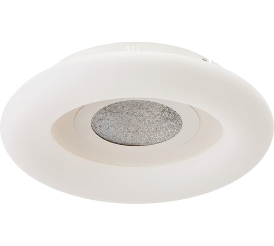 Светильник BayerLux с ПДУ 670502N LED 96Вт 3 режима 3000-6000К диммер белый-хром 50х50х10 см 4623878
