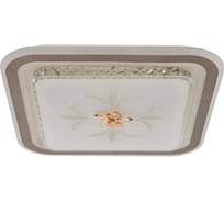 Светильник BayerLux 670010N LED 80Вт 3 режима 3000-6000К диммер бело-коричневый 50х50х10 см 4625973