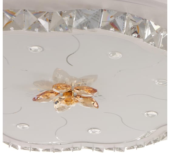 Светильник BayerLux 670011N LED 80Вт 3 режима 3000-6000К диммер белый 50х50х9 см 4625974