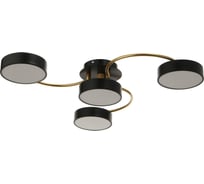 Светильник BayerLux 35444/4 LED 96Вт 3000-6000К черный-золото 65х65х12 см 4941245