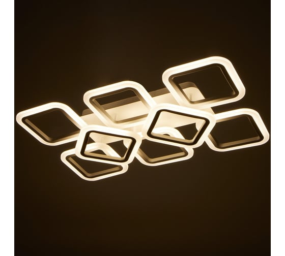 Люстра BayerLux с ПДУ 71173/8 LED 144Вт диммер 3000-6000К белый 164,5х40,5х12 см 4934957