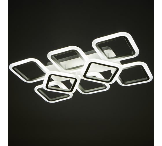 Люстра BayerLux с ПДУ 71173/8 LED 144Вт диммер 3000-6000К белый 164,5х40,5х12 см 4934957