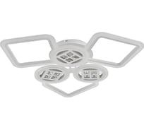 Люстра BayerLux с ПДУ 1157/6WT LED 144Вт 3000-6000К диммер белый 73х73х10 см 5250763