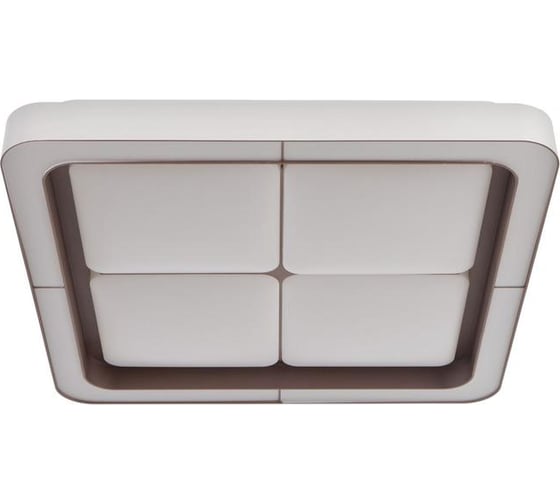 Люстра BayerLux с ПДУ 60409/1 LED 144Вт диммер 3000-6000К кофе 50х50х8 см 4942298 1