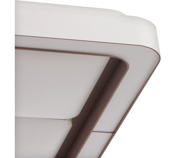 Люстра BayerLux с ПДУ 60409/1 LED 144Вт диммер 3000-6000К кофе 50х50х8 см 4942298