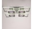 Люстра BayerLux с ПДУ 1156/8 LED 192Вт 3000-6000К диммер белый 78х78х10 см 5250762 2