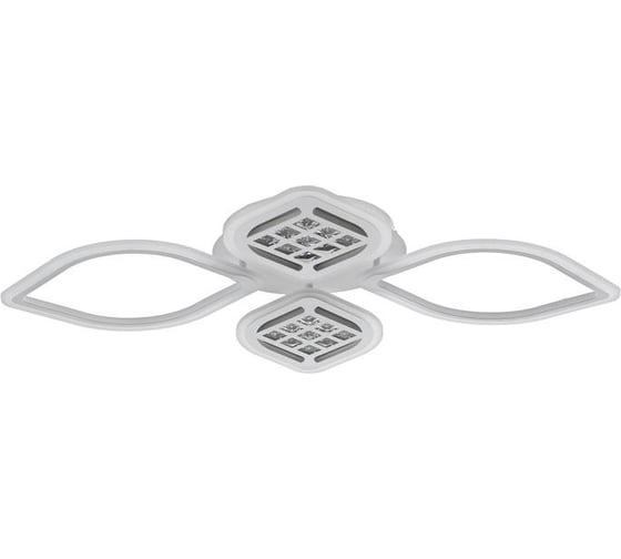 Люстра BayerLux с ПДУ 1163/4WT LED 124Вт 3000-6000К диммер белый 96х69х8 см 5250779