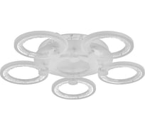 Люстра BayerLux с ПДУ 71103/6WT LED 132Вт 3000-6000К диммер белый 51х51х10 см 5108284