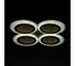 Люстра BayerLux с ПДУ 10035/5 LED 95Вт 3000-6000К диммер 3D подсветка белый 49х49 см 5169319 4