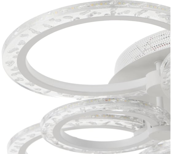 Люстра BayerLux с ПДУ 71165/8 LED 160Вт диммер 3000-6000К белый 73х73х14,5 см 4934949