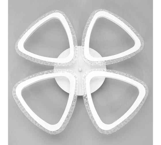 Люстра BayerLux с ПДУ 10023/4WT LED 104Вт 3000-6000К диммер белый 60х60 см 5177750