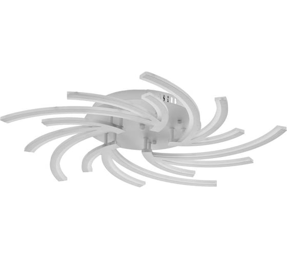 Люстра BayerLux с ПДУ 59114/5 LED 160Вт 3000-6000К диммер белый 90х90х6 см 5109275