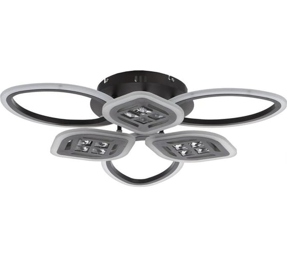 Люстра BayerLux с ПДУ 1162/6CF LED 120Вт 3000-6000К диммер кофе 65х45х8 см 5250776 1