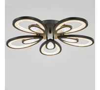 Люстра BayerLux с ПДУ 71106/5BK LED 160Вт 3000-6000К диммер черный 62х62х10 см 5108275