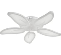 Люстра BayerLux с ПДУ 59128/5WT LED 70+70Вт 3 режима диммер белый 67х67х14 см 5109324