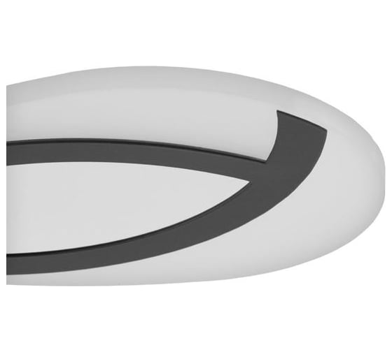 Люстра BayerLux с ПДУ 69664/3BK LED 69Вт диммер 3000-6000K черный 55х55 см 5130688
