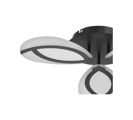 Люстра BayerLux с ПДУ 69664/3BK LED 69Вт диммер 3000-6000K черный 55х55 см 5130688