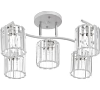 Люстра BayerLux 91240/5 E27 40Вт белый-хром 53х40х25 см 4901065