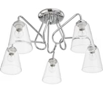 Люстра BayerLux 91323/5 E27 40Вт хром 56х56х26 см 4901127