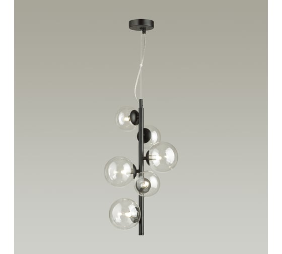 Подвес ODEON LIGHT, стекло G9 6*40W TOVI 4818/6