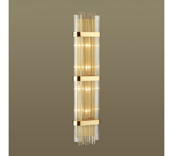 Настенный светильник ODEON LIGHT стекло E14 6*40W EMPIRE 4853/6W