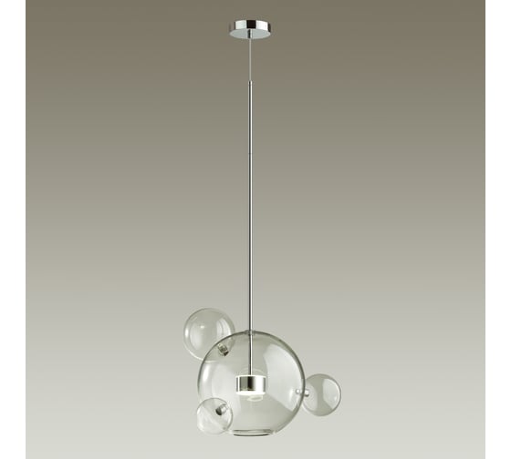 Подвес ODEON LIGHT, стекло LED 12W BUBBLES 4802/12LA