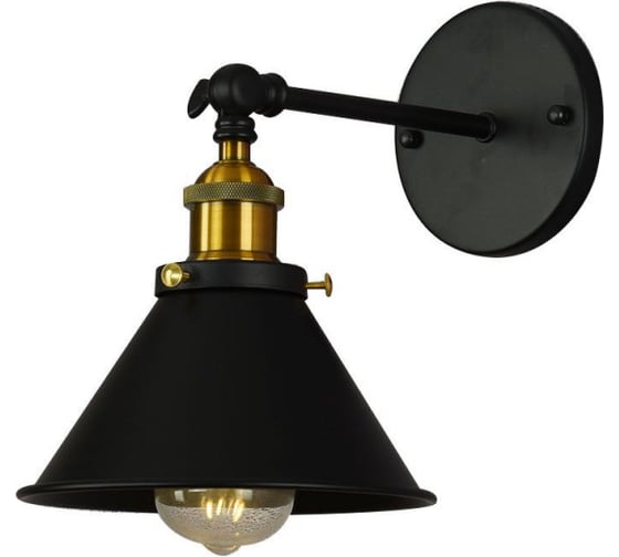 Настенный светильник бра Lumina Deco Gubi LDW B005-1 BK 1