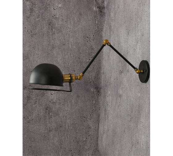 Настенный светильник бра Lumina Deco Glum LDW B011-2 BК