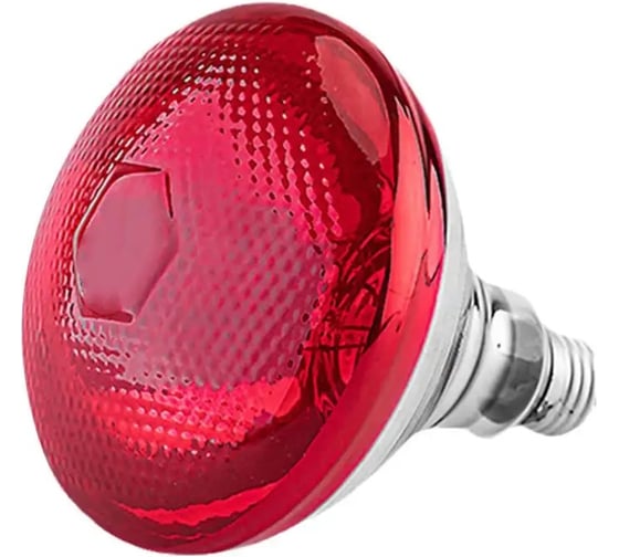Лампа инфракрасная LightBest ERK PAR38 175W E27 Red 700109006 1