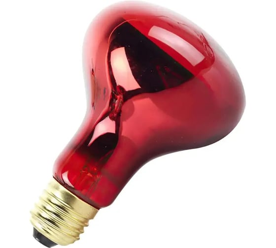 Лампа инфракрасная LightBest ERK R63 60W E27 RED 700109031 1
