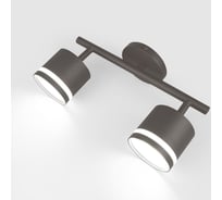 Светильник General Lighting Systems спот, на основании, накладной, двойной, D82*H70мм, серия Башня, General GWL-2GX53-M-IP20, 661738