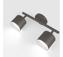 Светильник General Lighting Systems спот, на основании, накладной, двойной, D82*H70мм, серия Башня, General GWL-2GX53-M-IP20, 661744