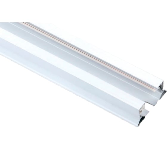 Шинопровод General Lighting Systems для трековых однофазных светильников, 1м, General G-1-1-TR-CV-IP20-W-KIT, цвет белый 580927