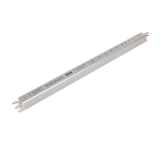 Ультратонкий светодиодный драйвер General Lighting Systems блок питания, 24В, скрытой установки, для светодиодных лент 519139